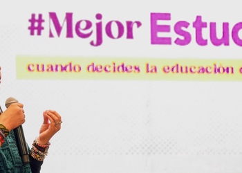 Viceministra Gloria Carrasco en instalacion evento del Plan Decenal de Educacion