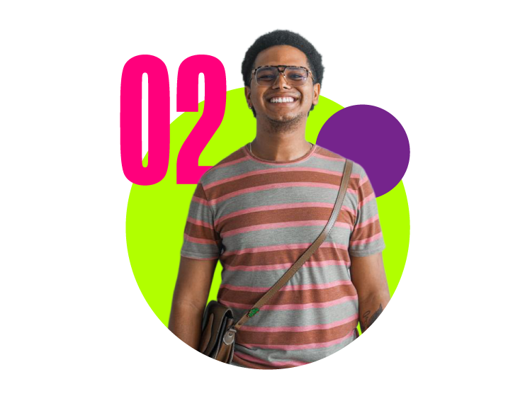 Joven sonriendo Joven sonriendo