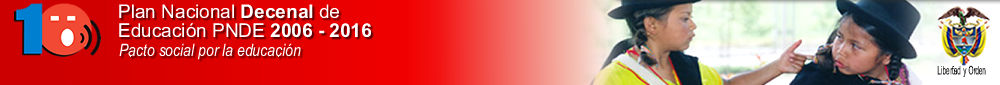 Plan Nacional Decenal de Educaci&oacute;n